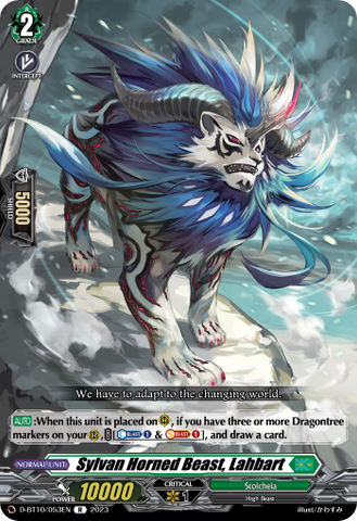 Sylvan Horned Beast, Lahbart - D-BT10/053EN