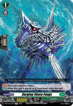 Surging Sharp Fangs - D-BT10/054EN
