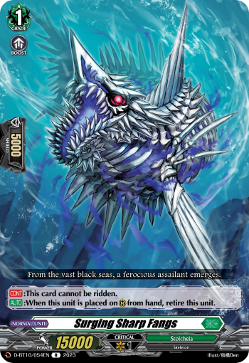Surging Sharp Fangs - D-BT10/054EN