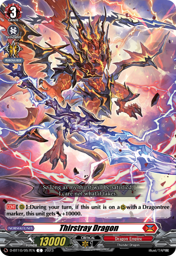 Thirstray Dragon - D-BT10/057EN