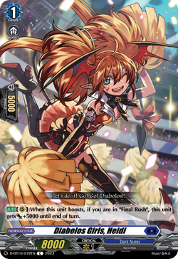Diabolos Girls, Heidi - D-BT10/072EN