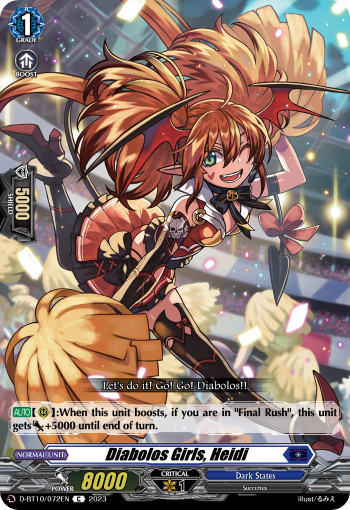 Diabolos Girls, Heidi - D-BT10/072EN