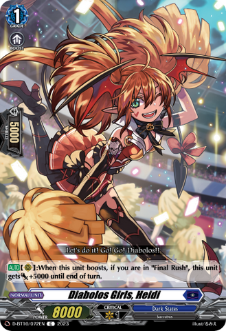 Diabolos Girls, Heidi - D-BT10/072EN
