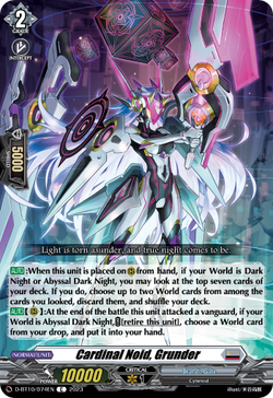 Cardinal Noid, Grunder - D-BT10/074EN