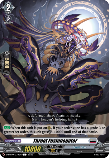 Threat Fusionegater - D-BT10/075EN