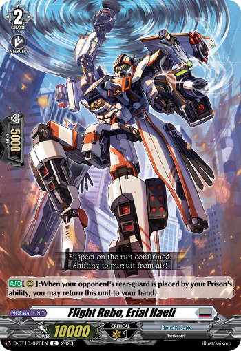 Flight Robo, Erial Haeli - D-BT10/076EN