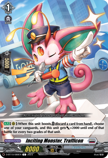 Inciting Monster, Trafficon - D-BT10/080EN