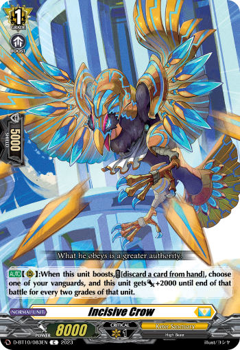 Incisive Crow - D-BT10/083EN