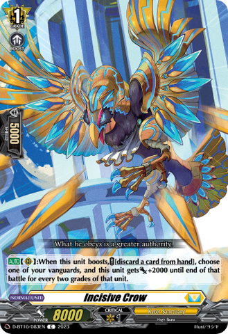 Incisive Crow - D-BT10/083EN