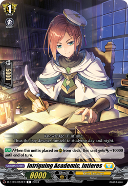 Intriguing Academic, Intieres - D-BT10/084EN