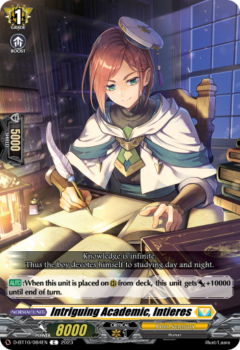 Intriguing Academic, Intieres - D-BT10/084EN