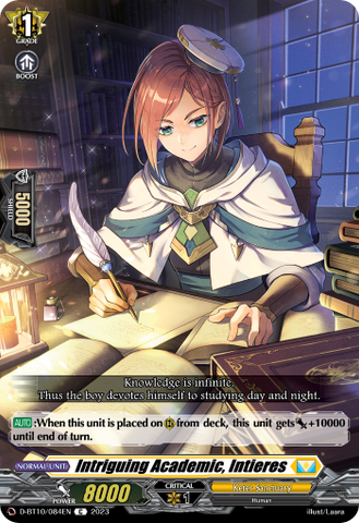 Intriguing Academic, Intieres - D-BT10/084EN