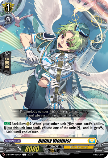 Balmy Violinist - D-BT10/086EN
