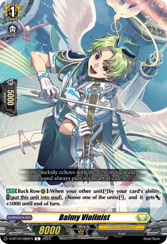 Balmy Violinist - D-BT10/086EN