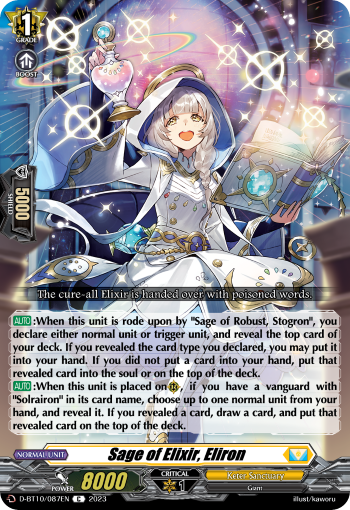 Sage of Elixir, Eliron - D-BT10/087EN