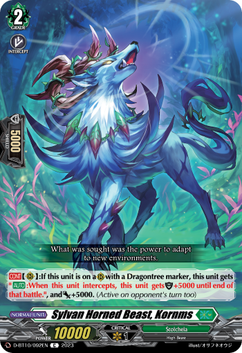 Sylvan Horned Beast, Kornms - D-BT10/092EN