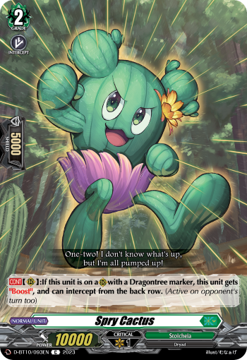 Spry Cactus - D-BT10/093EN