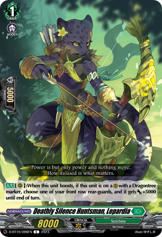 Deathly Silence Huntsman, Lepardia - D-BT10/096EN