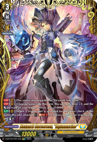 Hexaorb Sorceress, "Aquamarine" (FFR) - D-BT10/FFR11EN