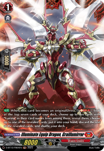 Illuminate Equip Dragon, Graillumirror (FR) - D-BT10/FR04EN