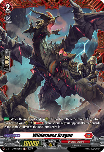 Wilderness Dragon (FR) - D-BT10/FR05EN