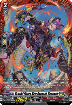 Scarlet Flame Bow General, Ruguent (FR) - D-BT10/FR06EN