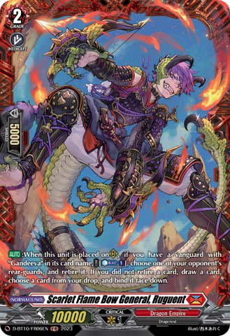 Scarlet Flame Bow General, Ruguent (FR) - D-BT10/FR06EN