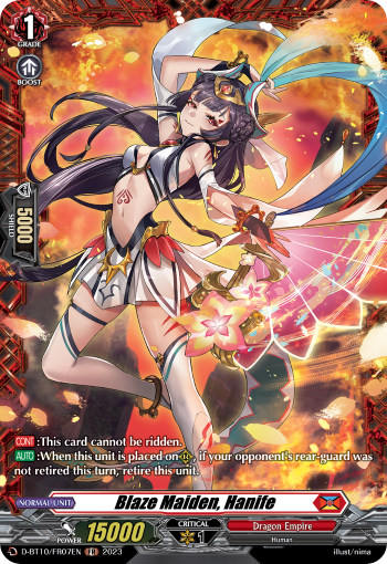 Blaze Maiden, Hanife (FR) - D-BT10/FR07EN