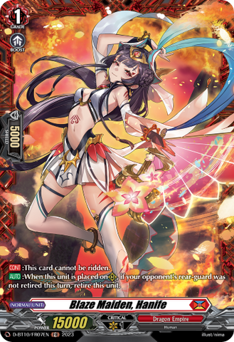 Blaze Maiden, Hanife (FR) - D-BT10/FR07EN