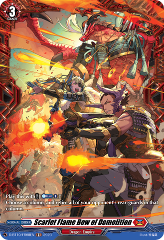 Scarlet Flame Bow of Demolition (FR) - D-BT10/FR08EN