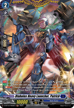 Diabolos Heavy Launcher, Patrick (FR) - D-BT10/FR09EN
