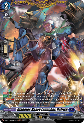 Diabolos Heavy Launcher, Patrick (FR) - D-BT10/FR09EN