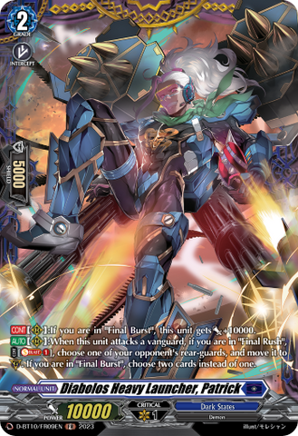 Diabolos Heavy Launcher, Patrick (FR) - D-BT10/FR09EN