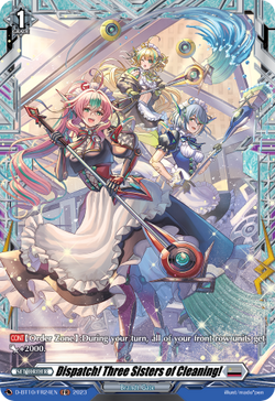 Dispatch! Three Sisters of Cleaning! (FR) - D-BT10/FR24EN