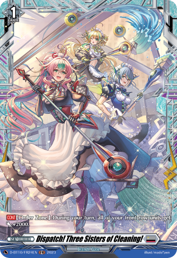 Dispatch! Three Sisters of Cleaning! (FR) - D-BT10/FR24EN