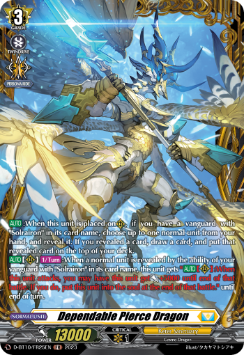 Dependable Pierce Dragon (FR) - D-BT10/FR25EN