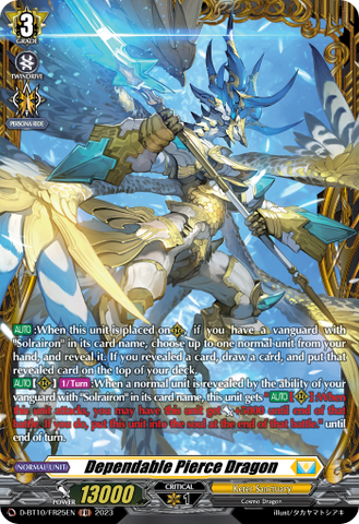 Dependable Pierce Dragon (FR) - D-BT10/FR25EN