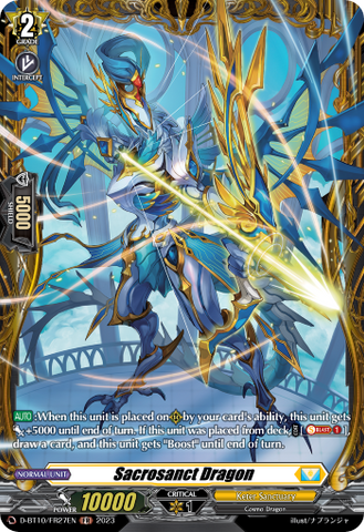 Sacrosanct Dragon (FR) - D-BT10/FR27EN