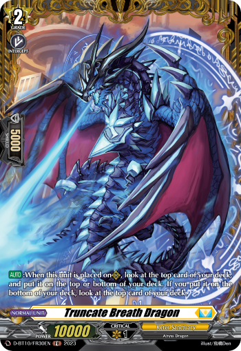 Truncate Breath Dragon (FR) - D-BT10/FR30EN