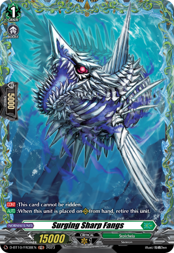 Surging Sharp Fangs (FR) - D-BT10/FR38EN