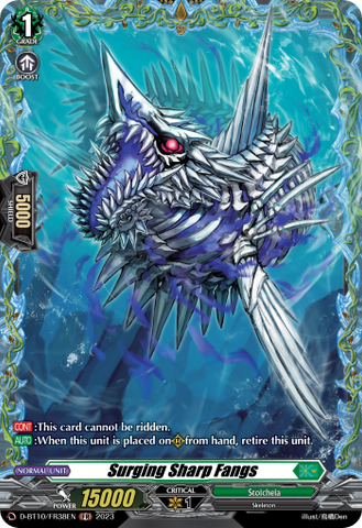 Surging Sharp Fangs (FR) - D-BT10/FR38EN