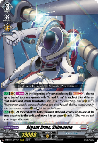 Gigant Arms, Silhouette - D-BT11/007EN