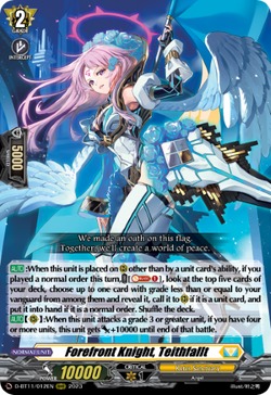 Forefront Knight, Teithfallt - D-BT11/012EN