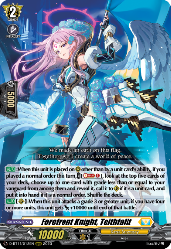 Forefront Knight, Teithfallt - D-BT11/012EN