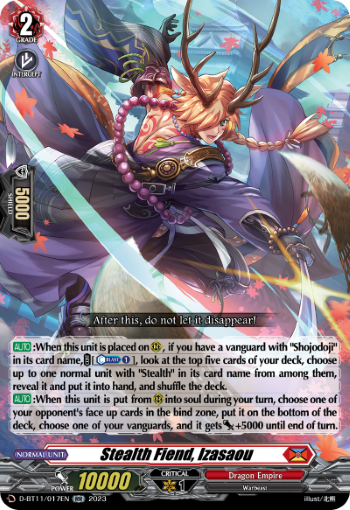 Stealth Fiend, Izasaou - D-BT11/017EN