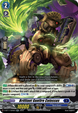 Brilliant Gunfire Colossus - D-BT11/020EN