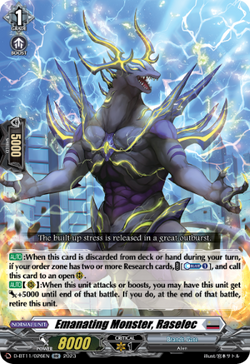 Emanating Monster, Raselec - D-BT11/026EN