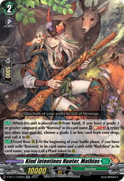 Kind Intentions Hunter, Mathias - D-BT11/032EN