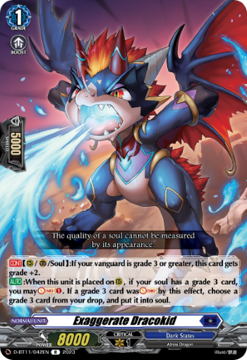 Exaggerate Dracokid - D-BT11/042EN