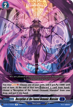 Reception of the Famed Demonic Mansion - D-BT11/043EN